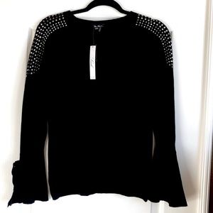 SIONI VILA MILANO SWEATER                   SIZE M  -  BLACK  -  NWT